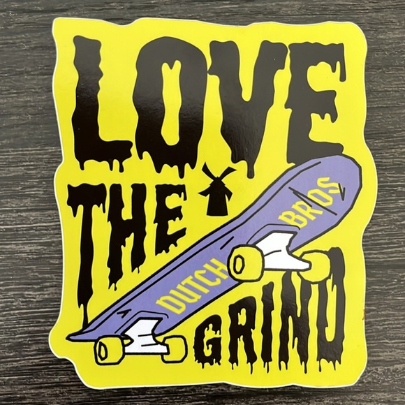 Dutch Bros - Love the Grind Stickers - Picture 4 of 4